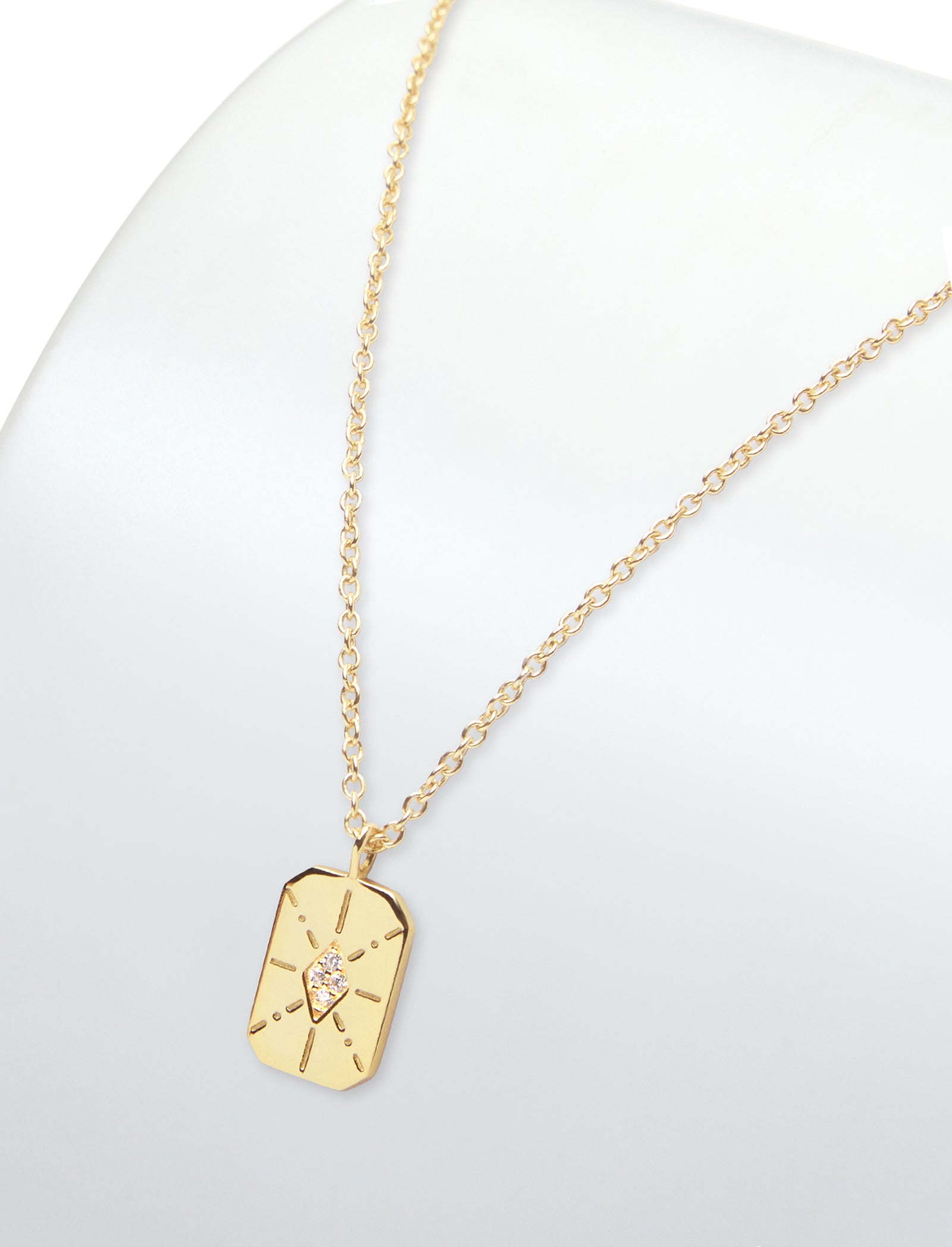 Pastiche  Inner Glow necklace - J1167YGCZ_42