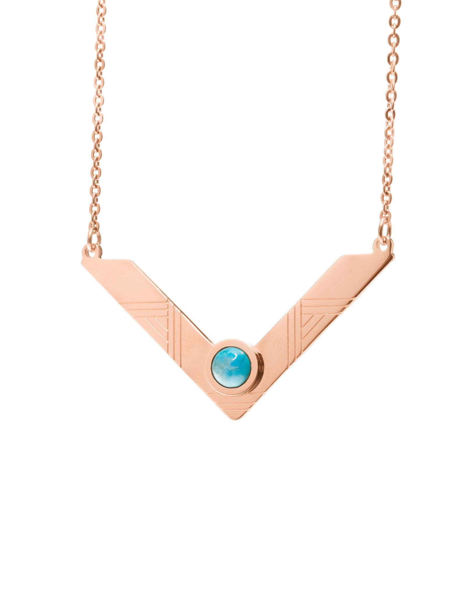 Pastiche  Blue Flame Necklace - J895RGTQ_43